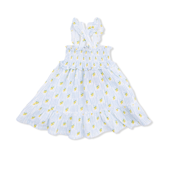 Lovely Lemons Smocked Ruffle Sundress