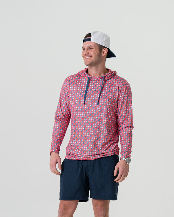 Performance Hoodie- American Flag Print (Men's)