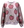 Light Pink & Red Gingham Apple Sweatshirt- (Women's)