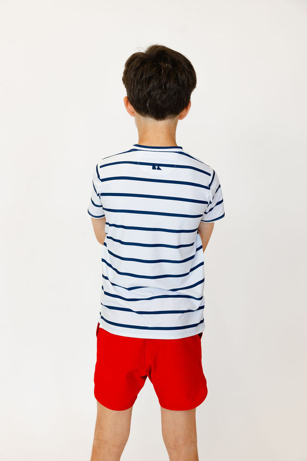 Navy/White Stripe Practice Shirt