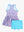 Purple Garden Active Dress W/ Bike Shorts