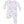 Balloon Animals Pink 2 Way Zipper Ruffle Footie