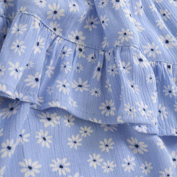 Bel Air Blue Flower Skirt