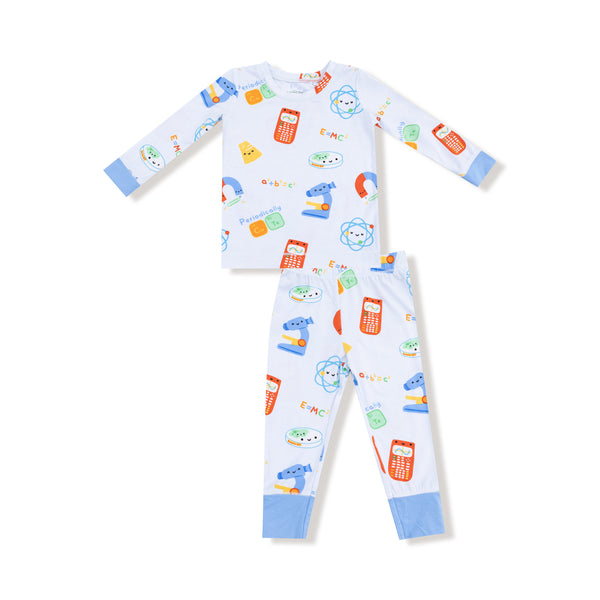 Future Scientist L/S Loungewear Set- Blue