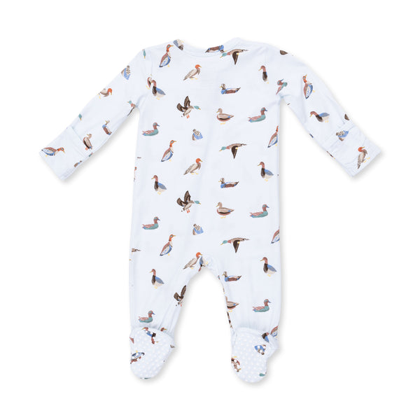 American Ducks 2 Way Zipper Footie