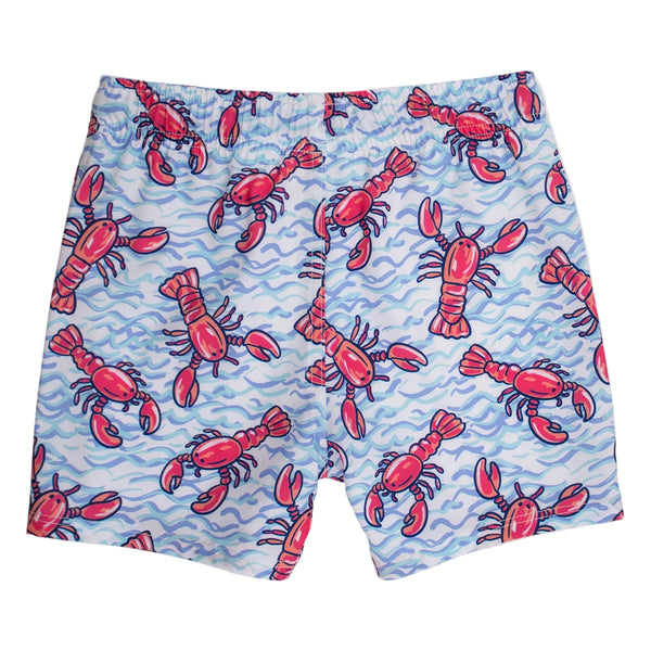 Swim Trunks- Blue Lobster Lagoon