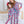 Ruffle Long Sleeve Pajama Set- Blue Apple Of My Eye