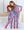 Ruffle Long Sleeve Pajama Set- Blue Apple Of My Eye