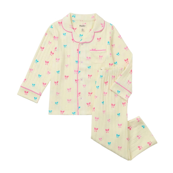 Tiny Bows Relaxed Fit Pajama Set