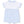 Baby Golf Carts Polo Romper- Blue/White Stripe