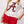 Licensed Alabama Mascot Sequin Flower Tee- (Women's)