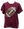 Maroon Jeweled Football Tee- (Women's)