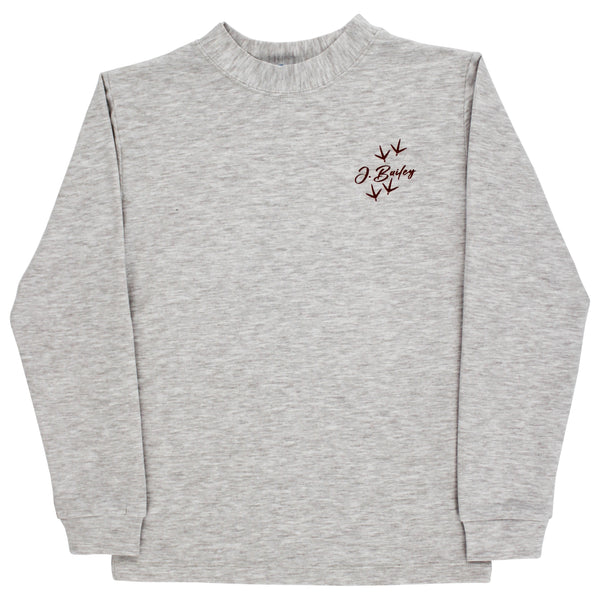 L/S Logo Tee- Turkey on Oatmeal