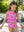 Reversible Peplum Tankini 2-Piece Swimsuit- Neon Shimmer Mermaid