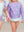 Rash Guard Bikini- Purple Garden