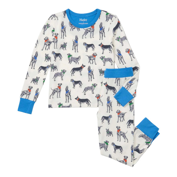 Bandana Dogs Bamboo Pajama Set
