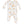 Pretty Ponies 2 Way Zipper Ruffle Back Footie- Beige