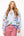Powder Blue Christmas Snow Globe Sweatshirt- (Women's)