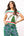 Stripe 'Sparkle Season' SS Top- (Women's)