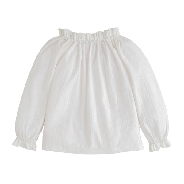 Tory Top- Snow Pointelle