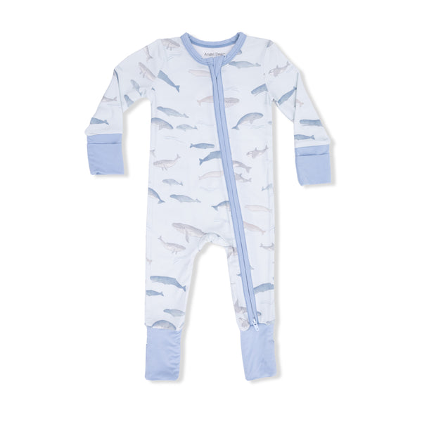 Little Whales 2 Way Zipper Romper