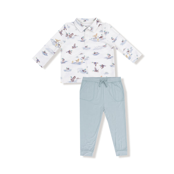 Migrating Mallards L/S Jogger Set