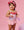 Dress-Up One Piece Swimsuit- Lavender Floral Princess