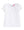 Contrast Sleeve Tee- White Eyelet