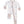 Woodland Babies 2 Way Zipper Romper- White/Gray