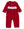Holiday Santa Hand Emb. Playsuit