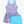 Purple Garden Active Dress W/ Bike Shorts