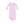 Solid Nosegay Pink Knotted Gown
