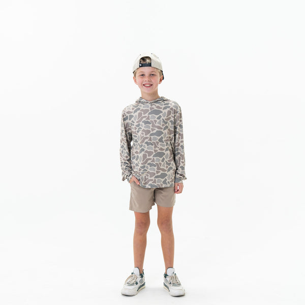 Youth Performance Hoodie- Classic Deer Camo