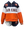 Licensed Auburn Quarter Zip Colorblock Sweatshirt- (Women's)