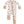Napping Puppies 2 Way Zipper Romper- Ivory/Tan