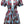 Aqua Plaid Crawfish Tie Cotton Dress- (Women's)