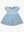 Princess Bow Twirl Dress- Crystal Blue Princess
