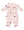Collector Chickens Ruffle Sleeve Romper- Light Pink