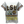Licensed LSU Flower Mascot Tee- (Women's)