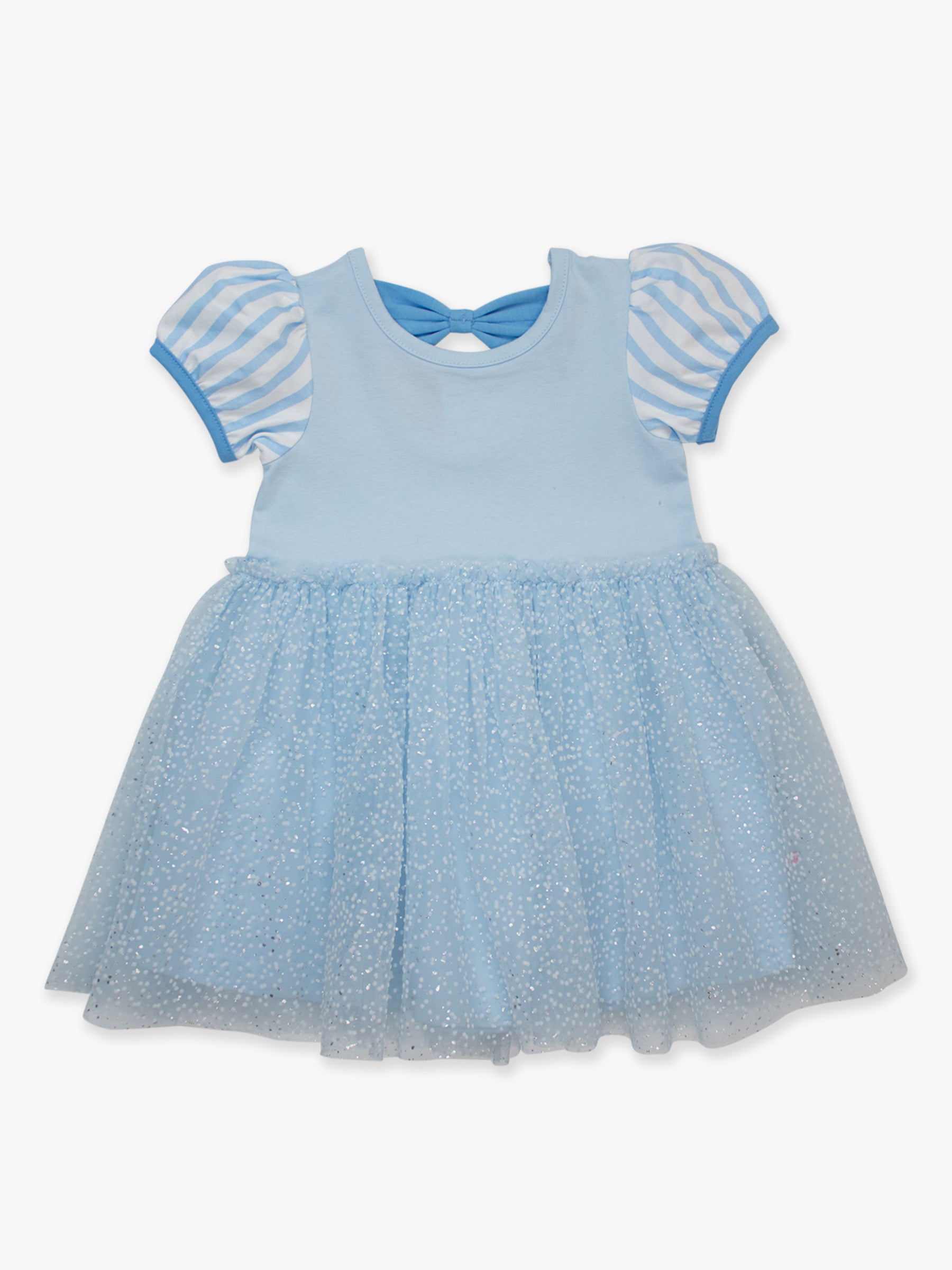Princess Bow Twirl Dress- Crystal Blue Princess 18-24 Months Princess Bow Twirl Dress- Crystal Blue Princess 18-24 Months