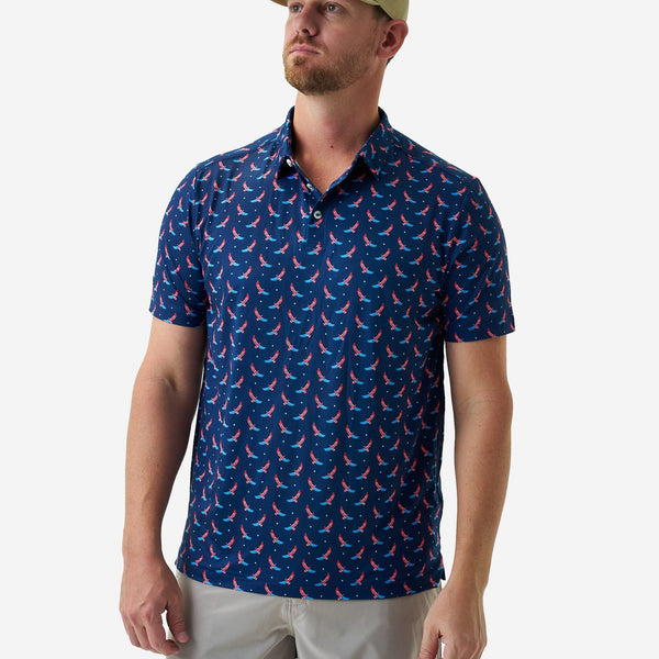 Performance Polo- USA Eagle (Men's)