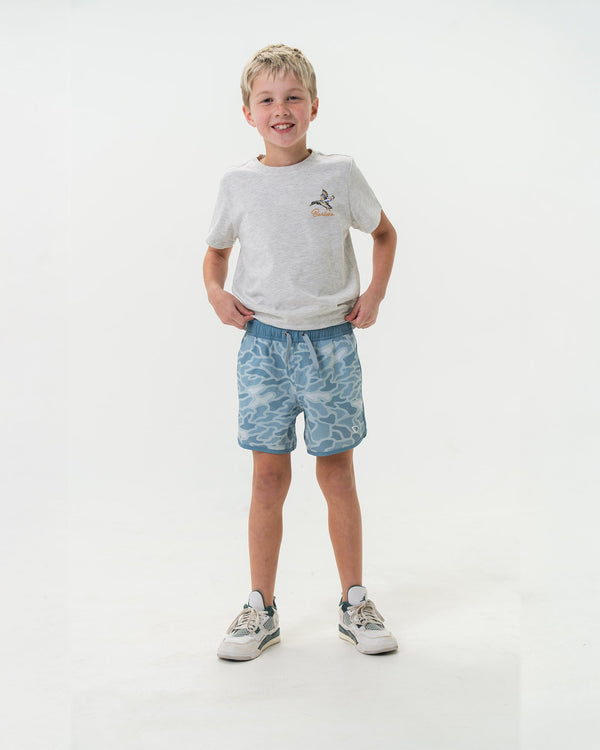 Youth Swim Trunk- Seaside Camo