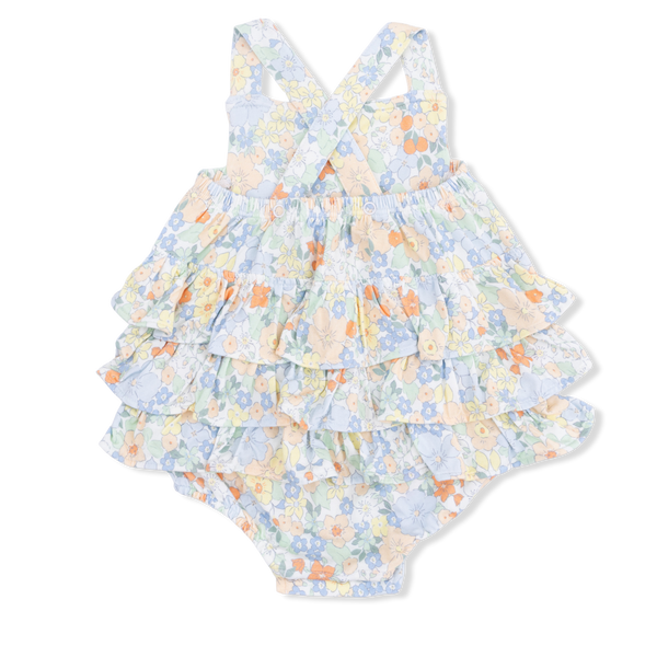 Georgia Floral Ruffle Sunsuit