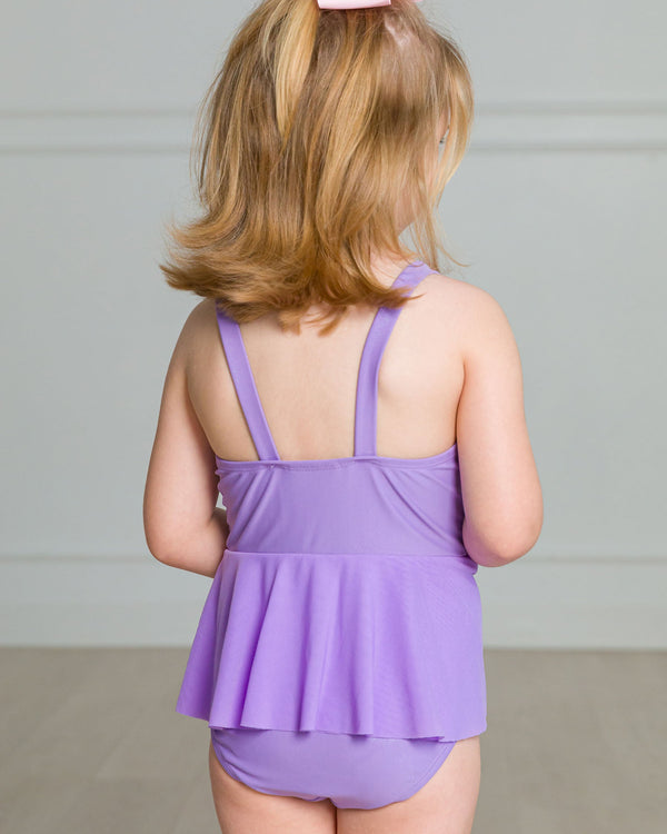Dress-Up One Piece Swimsuit- Amethyst Princess