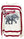 Licensed- 'Bama' Stripe L/S Sweater- (Women's)