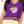 Licensed LSU V-Neck Striped Cuff Sweater Vest (Women's)