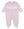 Saturday Regatta Footie- Pink Stripe