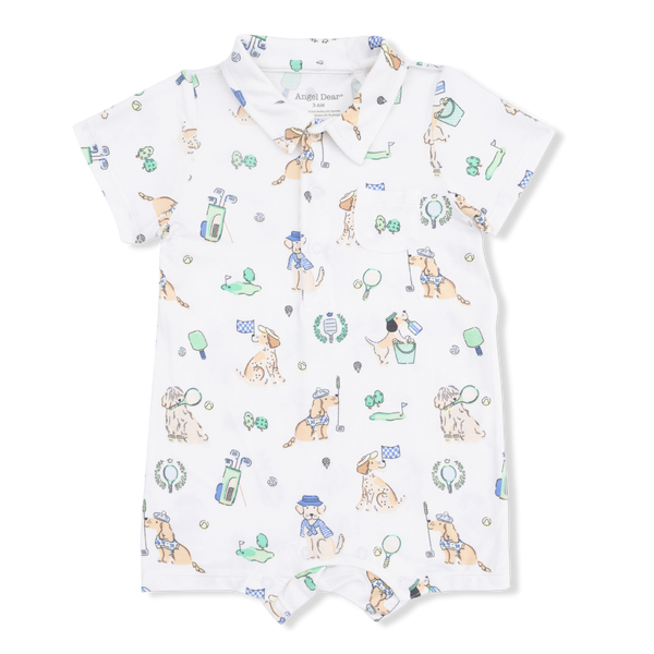 Country Club Dogs Polo Romper