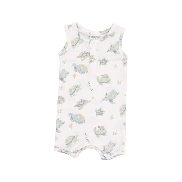 Sea Turtles Sleeveless Romper