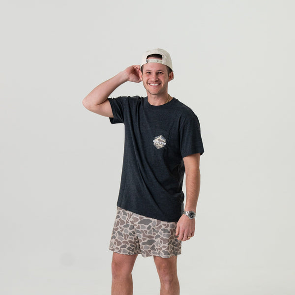 Rad Dad Tee- Heather Black (Men's)